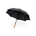 XD Collection 23" Impact AWARE™ RPET 190T Auto Open Bamboo Umbrella P850.657