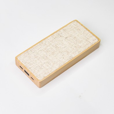 Eco Wheat Straw Power Bank Wireless Charger 5000mah