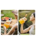 Large capacity portable cordless electric juicer cup