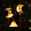 DIY Hanging Chinese Festival Lanterns with Lights
