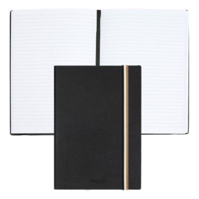 Notebook A5 Iconic  Lined-HNH321-Hugo Boss