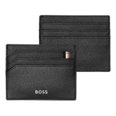  經典粒面卡夾 HLC421A-Hugo Boss