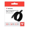 Verbatim Sync & Charge 60W Magnetic Cable USB-C to USB-C (SCC2-CCM60)