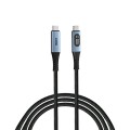 Verbatim Sync & Charge Cable 100W USB-C to USB-C with LED Display (SCC2-CCD100)