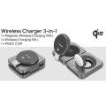 Verbatim 3-in-1 Qi2 Wireless Charger (WCDQi201)