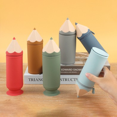 Creative Environmentally Friendly Silicone Pencil Bag