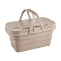 Outdoor Picnic Silicone Folding Basket