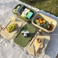 Outdoor Picnic Silicone Folding Basket