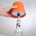 LED wine bottle light plug-in rechargeable 120 lumens 3 adjustable light modes