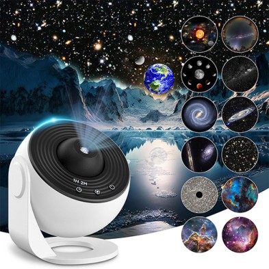 Globe Milky Way Starry Atmosphere Bedroom Living Room Projector Lamp