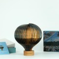 Hot air balloon shaped book lamp