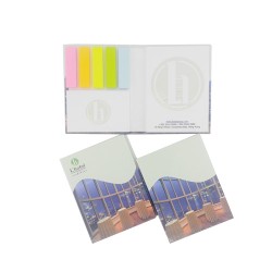 Hard cover Post-it memo pad - L'hotel