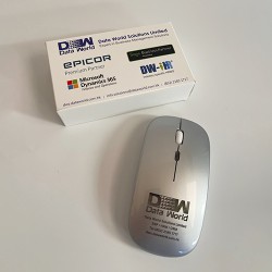 无线鼠标发光logo-Data World Solutions