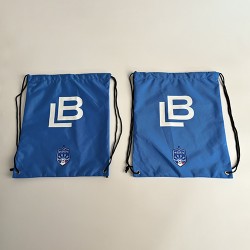 Drawstrings gym bag with handle -Les Bleuets