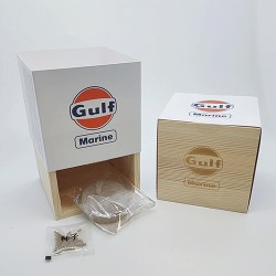 Magic bean in wooden box-Gulf Oil Marine