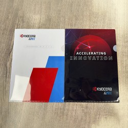 A4 Plastic Folder - Kyocera Avx