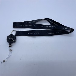 Corporate lanyard strap - Latham & Watkins