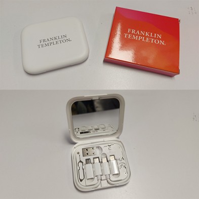 60W Lightning Charging Multi-Functional Data Cable Storage Box-Franklin-Templeton