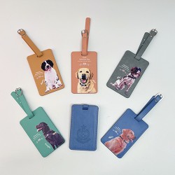 PU Luggage Tag - Hong Kong Customs