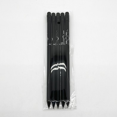 Black Wood Pencil With Eraser-L'ÉCOLE