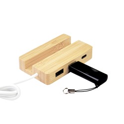 木質 Type C USB充電口